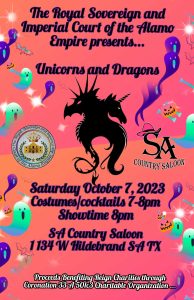 Unicorns and Dragons Show @ SA Country Saloon