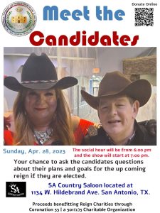 Meet the Candidates @ SA Country Saloon