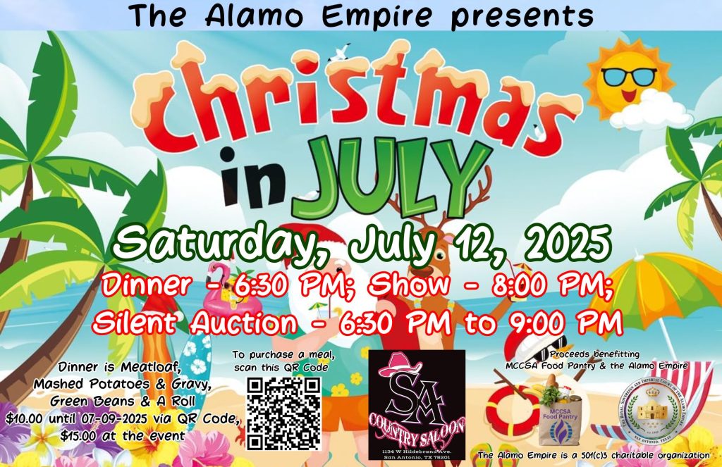 Christmas In July @ SA Country Saloon