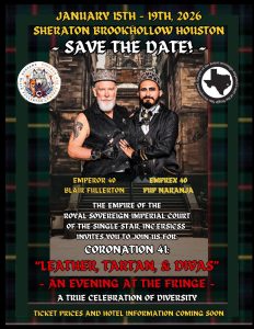 ERSICSS (Houston) Coronation 41 Weekend @ Sheraton Brookhollow